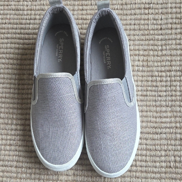 Sperry Women's Gray Slip-On Sneakers - Picture 1 of 10